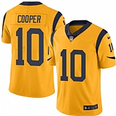 Nike Men & Women & Youth Rams 10 Pharoh Cooper Gold Color Rush Limited Jersey,baseball caps,new era cap wholesale,wholesale hats